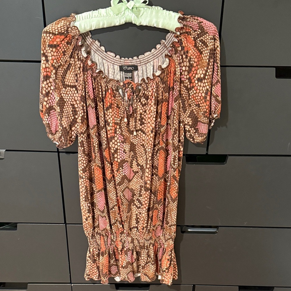 Cupio Multicolor Patterned Blouse - image 1